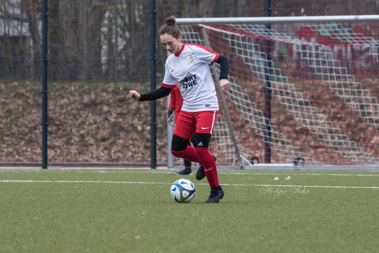 Bild 187 - B-Juniorinnen Walddoerfer - St.Pauli : Ergebnis: 4:1